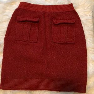 Moth sweater skirt-Sm